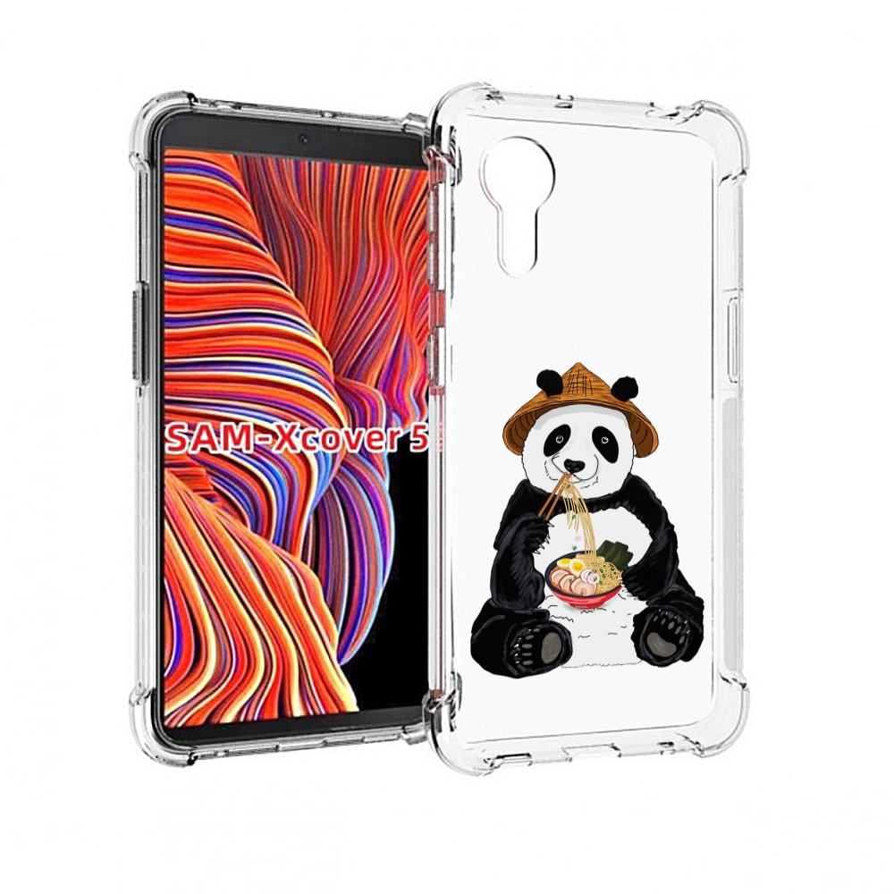 

Чехол MyPads панда-любит-лапшу для Samsung Galaxy Xcover 5, Прозрачный, Tocco