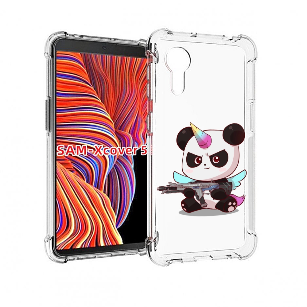 

Чехол MyPads панда-единорог детский для Samsung Galaxy Xcover 5, Прозрачный, Tocco