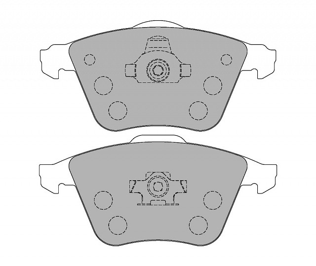 

Комплект тормозных колодок Ferodo Racing FCP1706W