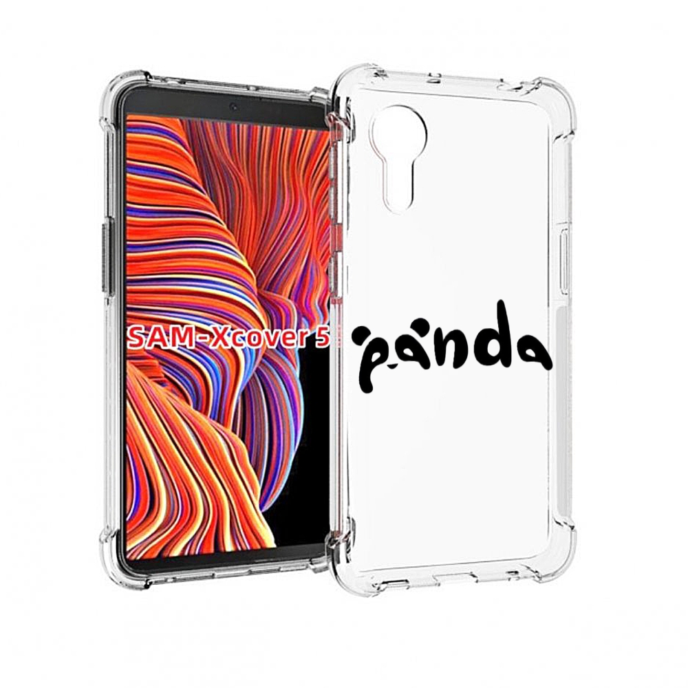 

Чехол MyPads панда надпись для Samsung Galaxy Xcover 5, Прозрачный, Tocco
