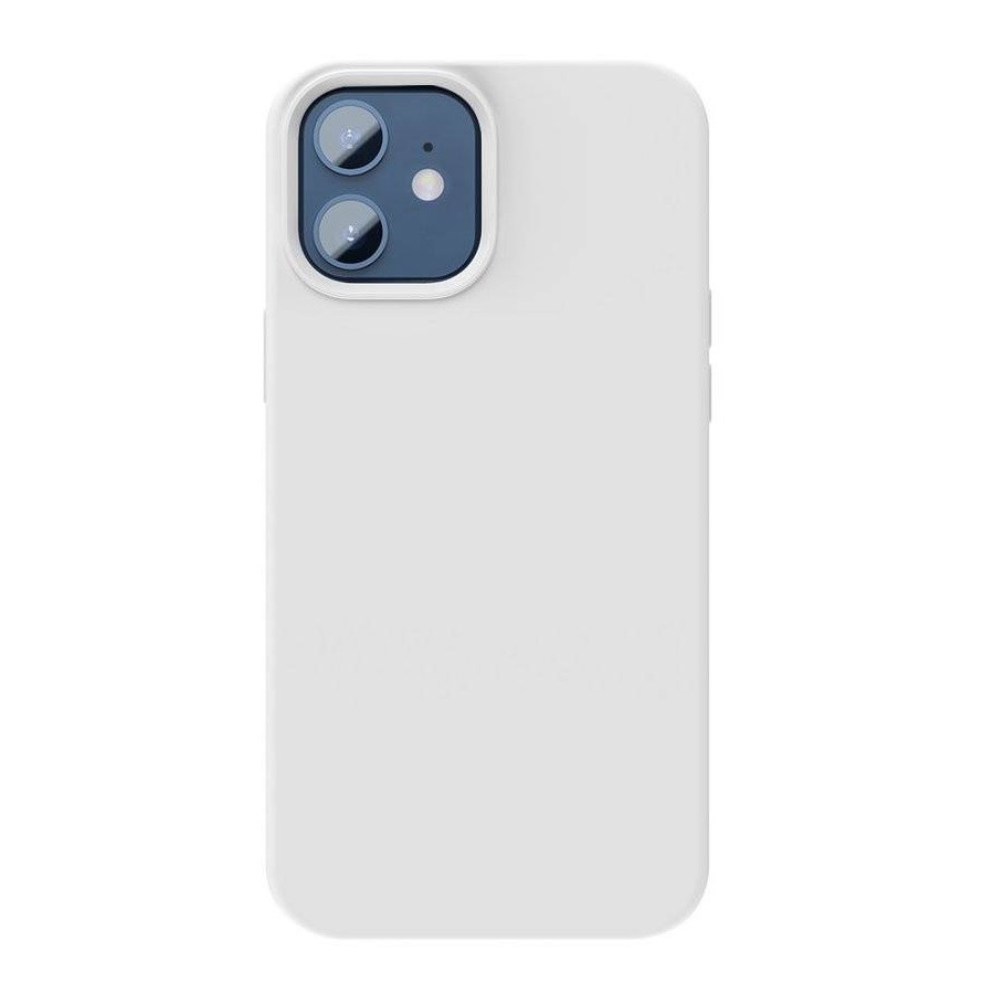 

Чехол Baseus Liquid Silica Gel Magnetic Case для iPhone 12 mini (Full Coverage Tempered Gl
