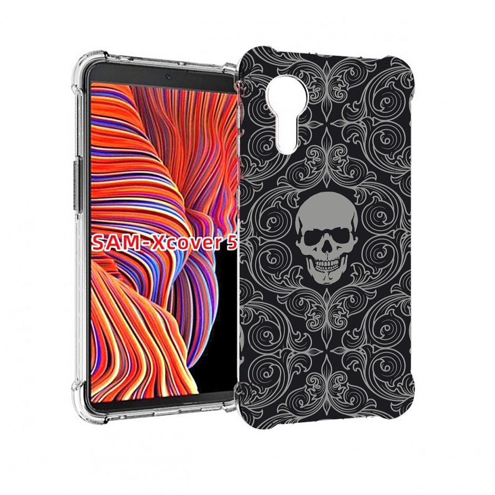

Чехол MyPads орнамент-черепов для Samsung Galaxy Xcover 5, Прозрачный, Tocco