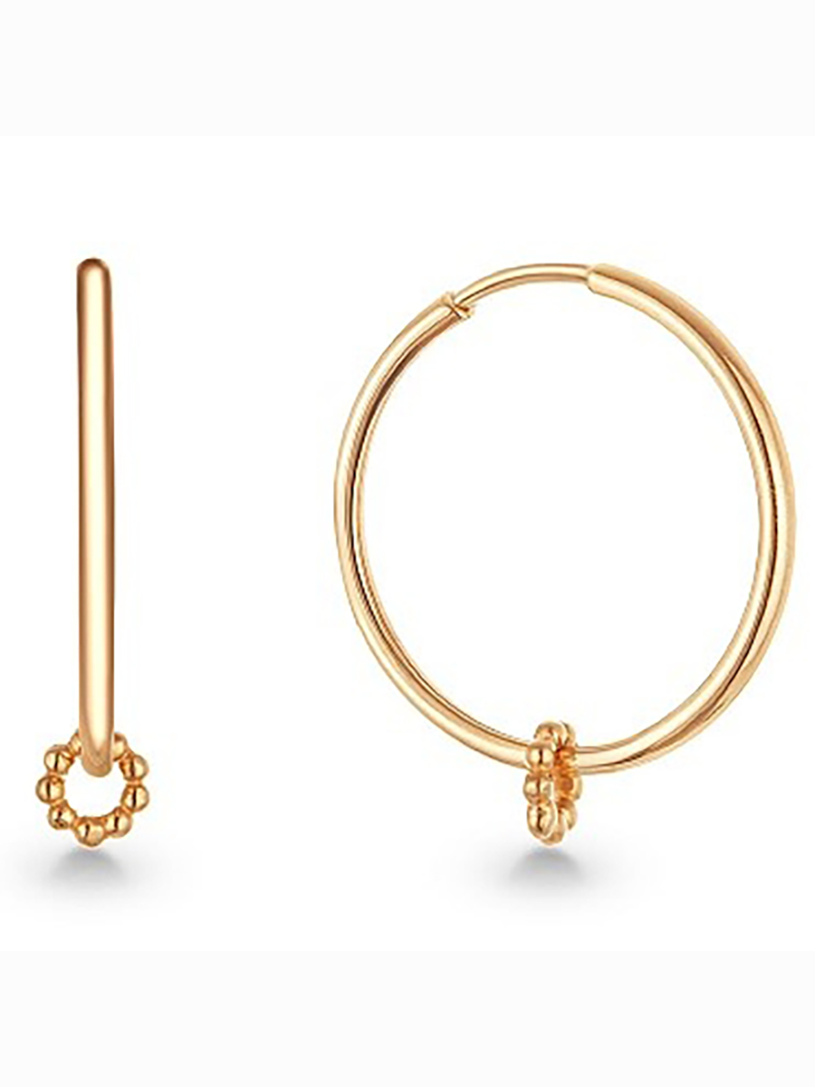 

Серьги из серебра с позолотой Вероника С609-1385-15,0, С609-1385-15,0