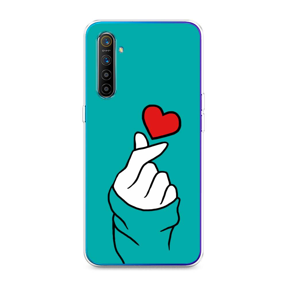 

Чехол Awog на Realme XT "Маленькое сердечко", Разноцветный, 251450-7