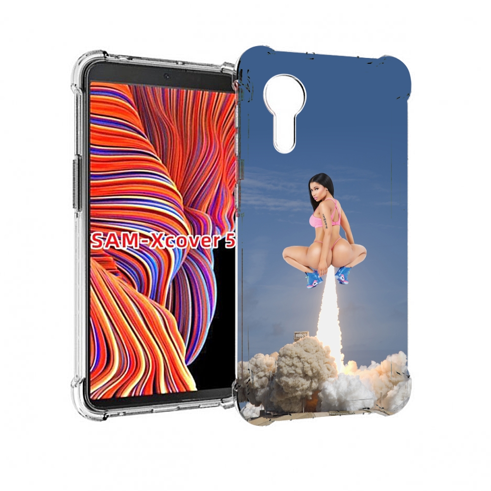

Чехол MyPads ники-минаж-ракета детский для Samsung Galaxy Xcover 5, Прозрачный, Tocco