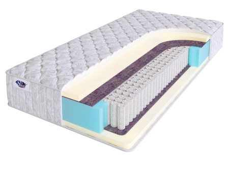 

Матрас SkySleep 205 x 225 START SOFT S1000, Белый, START SOFT S1000