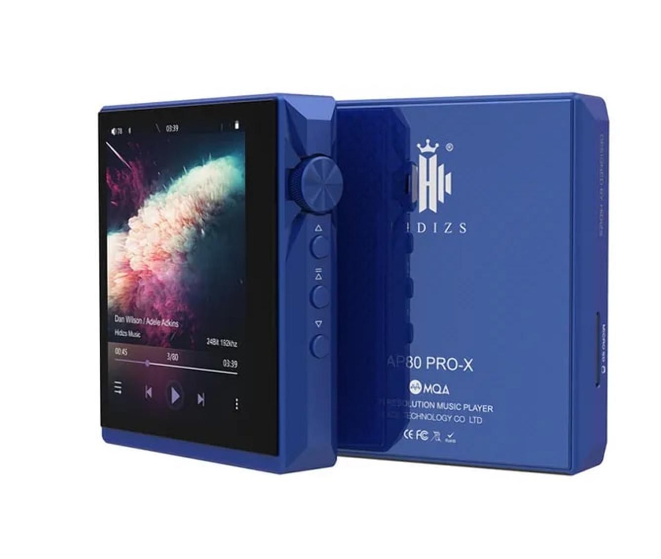 

Плеер Hidizs HIDIZS AP80 PRO-X Blue 0GB, HIDIZS AP80 PRO-X Blue