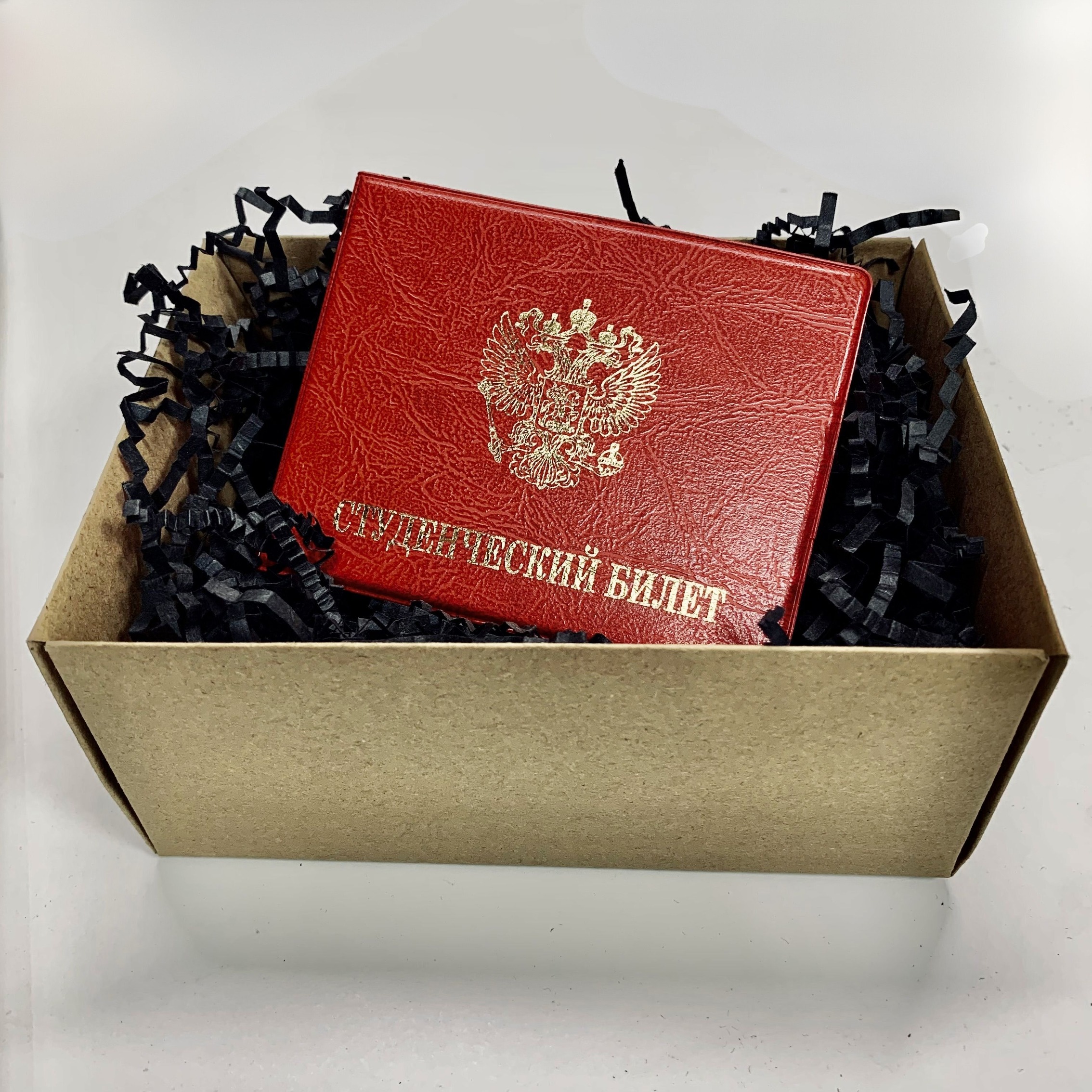 

Обложка для студенческого унисекс NoBrand 44 красная, 44