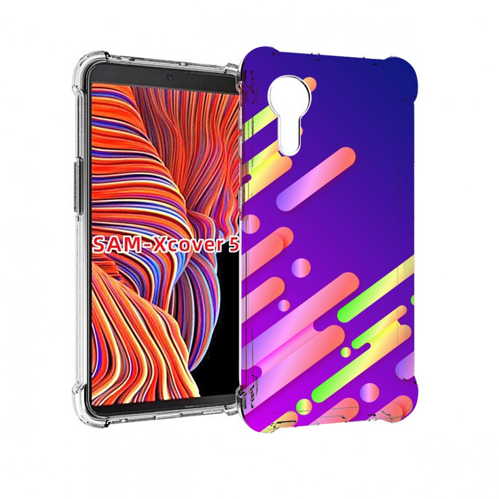 

Чехол MyPads неоновый-фон для Samsung Galaxy Xcover 5, Прозрачный, Tocco
