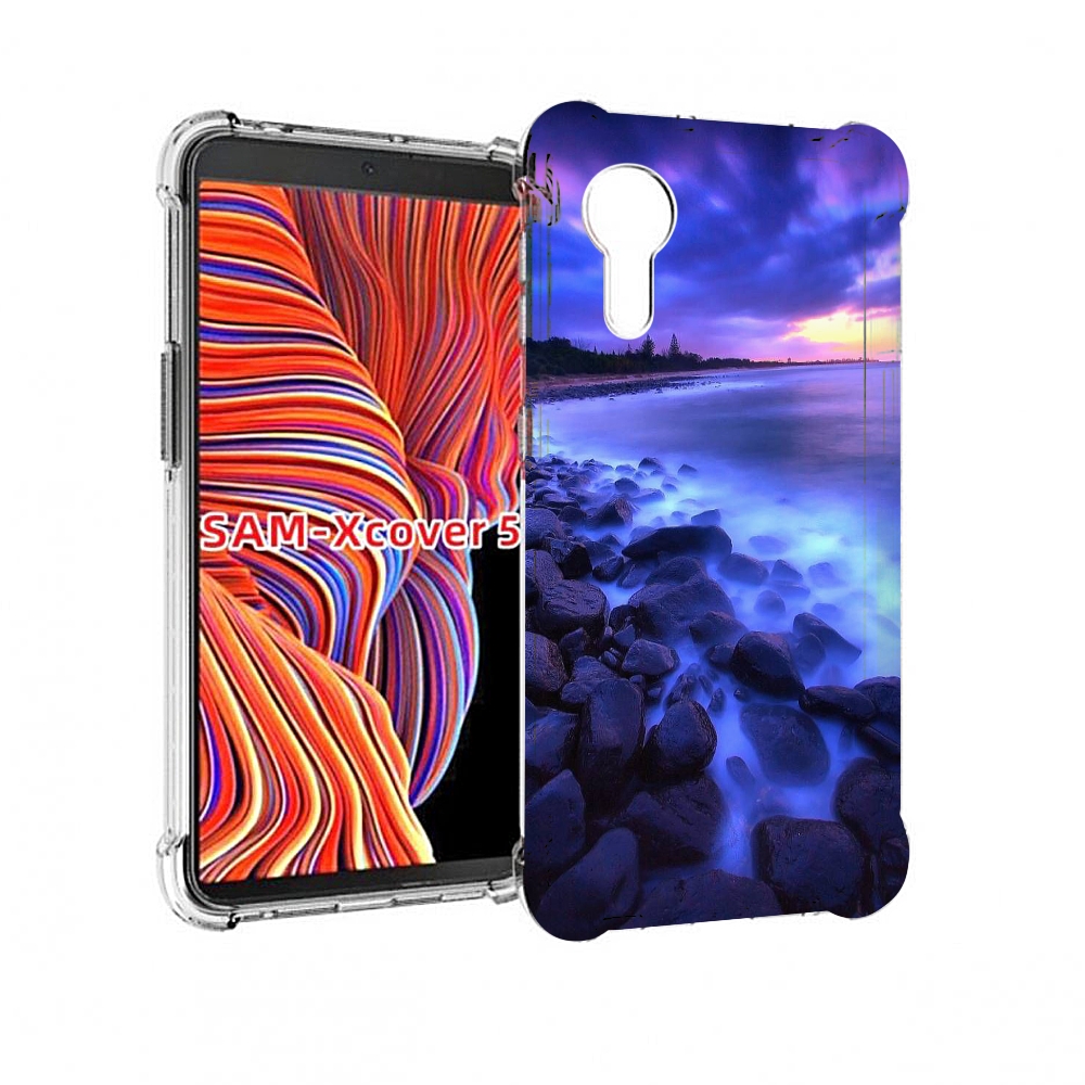 

Чехол MyPads неоновый берег для Samsung Galaxy Xcover 5, Прозрачный, Tocco