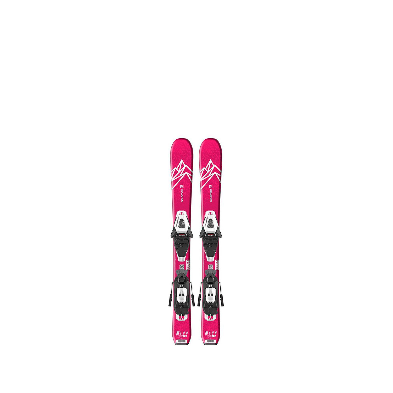 Горные лыжи Salomon QST LUX Jr XS (70-90) C5 GW J75 Pink 21/22, 90