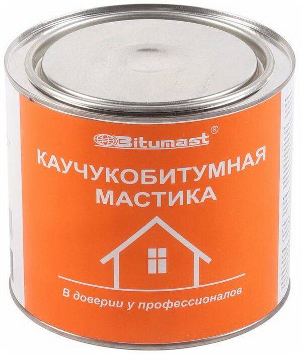 Мастика каучукобитумная Bitumast 2 л 6 1450₽