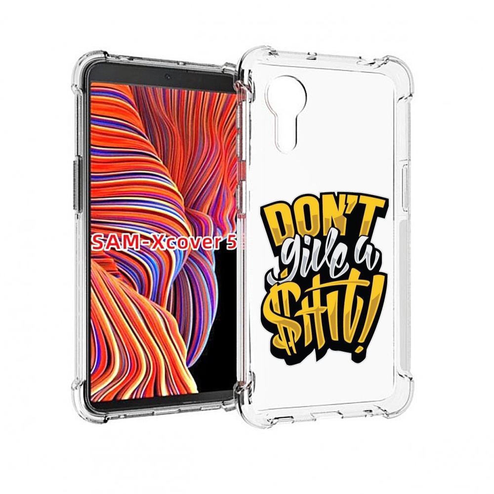 

Чехол MyPads не давай шит для Samsung Galaxy Xcover 5, Прозрачный, Tocco