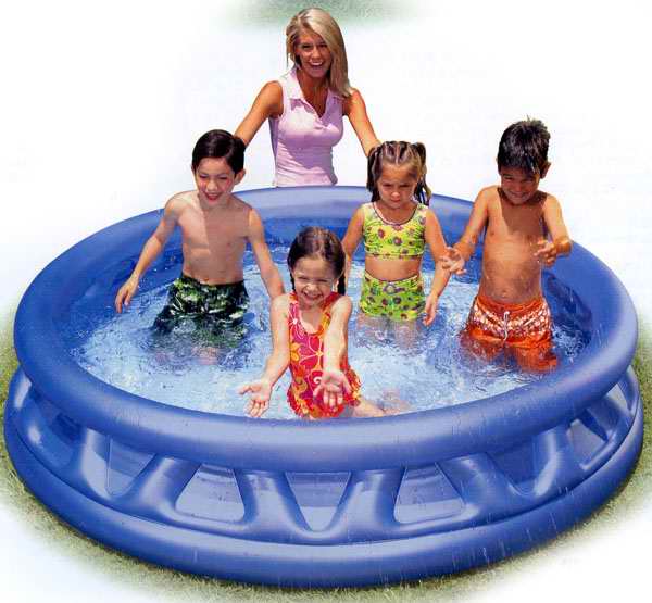 фото Бассейн надувной семейный intex "soft side pool",188х46 см.