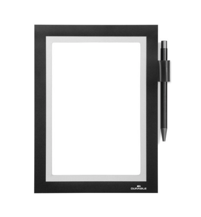 

Рамка информационная самоклеящаяся Durable Duraframe Note, A5 Серебряный, Duraframe Note, A5 Серебряный