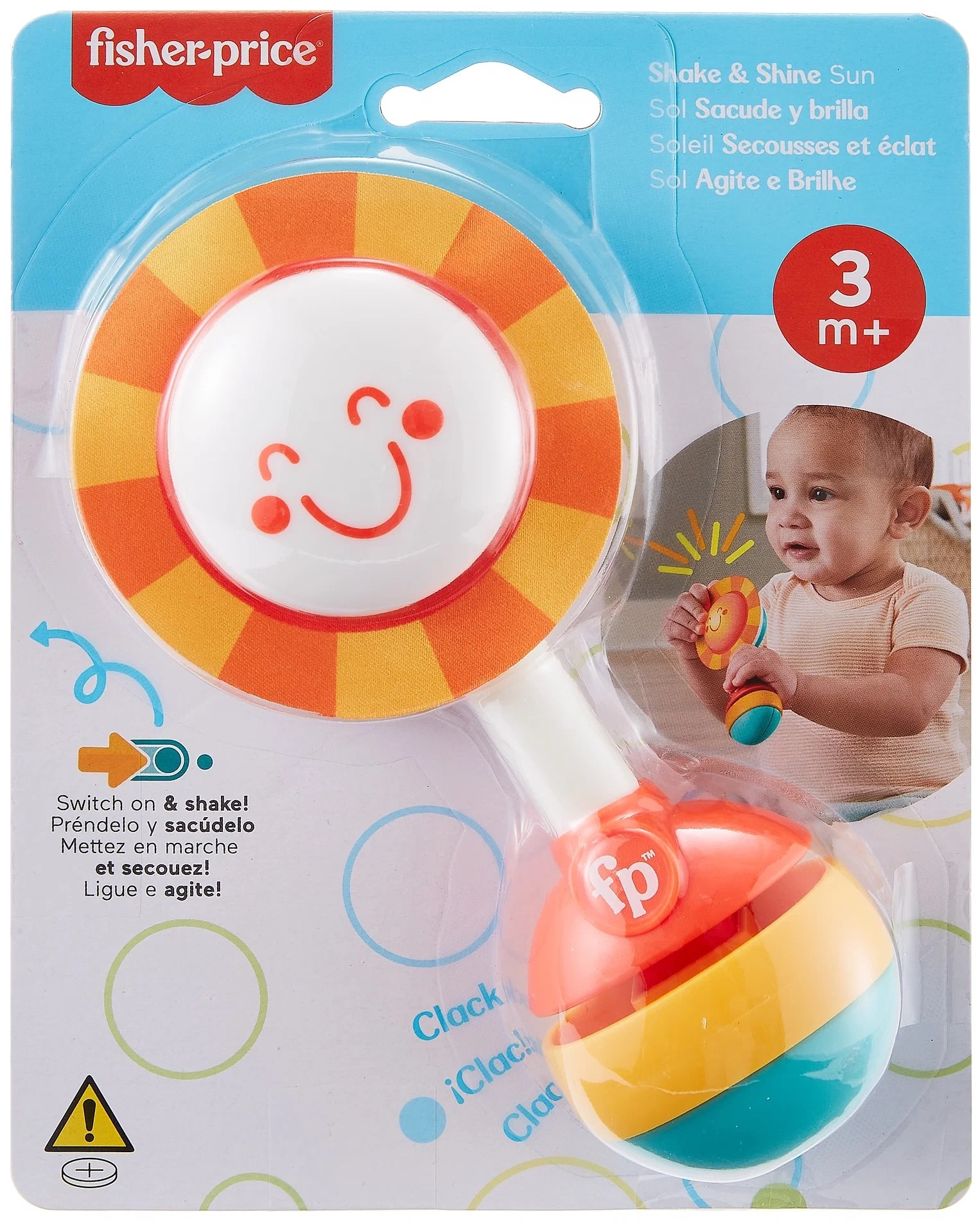 фото Прорезыватель для малышей mattel fisher-price яркое солнышко