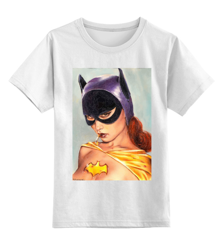 

Детская футболка Printio El batgirl цв.белый р.152, 0000000779971