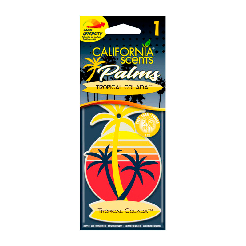 Ароматизатор пропитанный California Scents Тропический коктейль