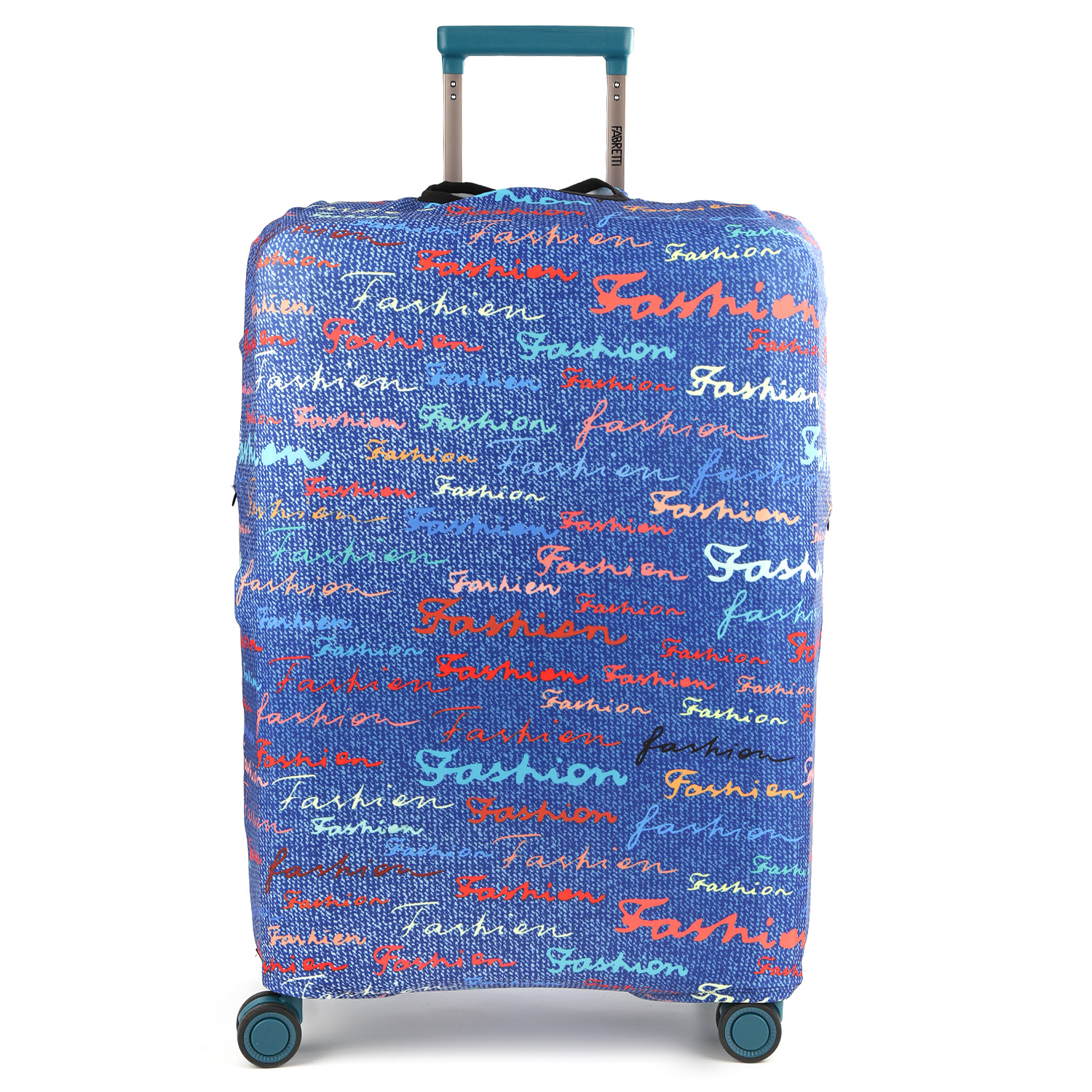 Чехол для чемодана унисекс FABRETTI W1055 синий, р. L