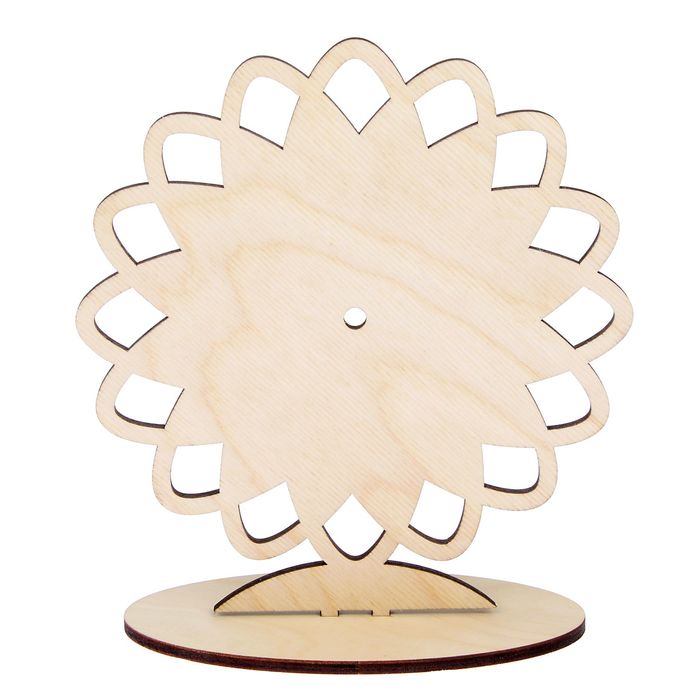 

Заготовка. ПКФ Созвездие. Циферблат на подставке 46631, Белый, Заготовка. Циферблат на подставке Кружево 20 см 46631