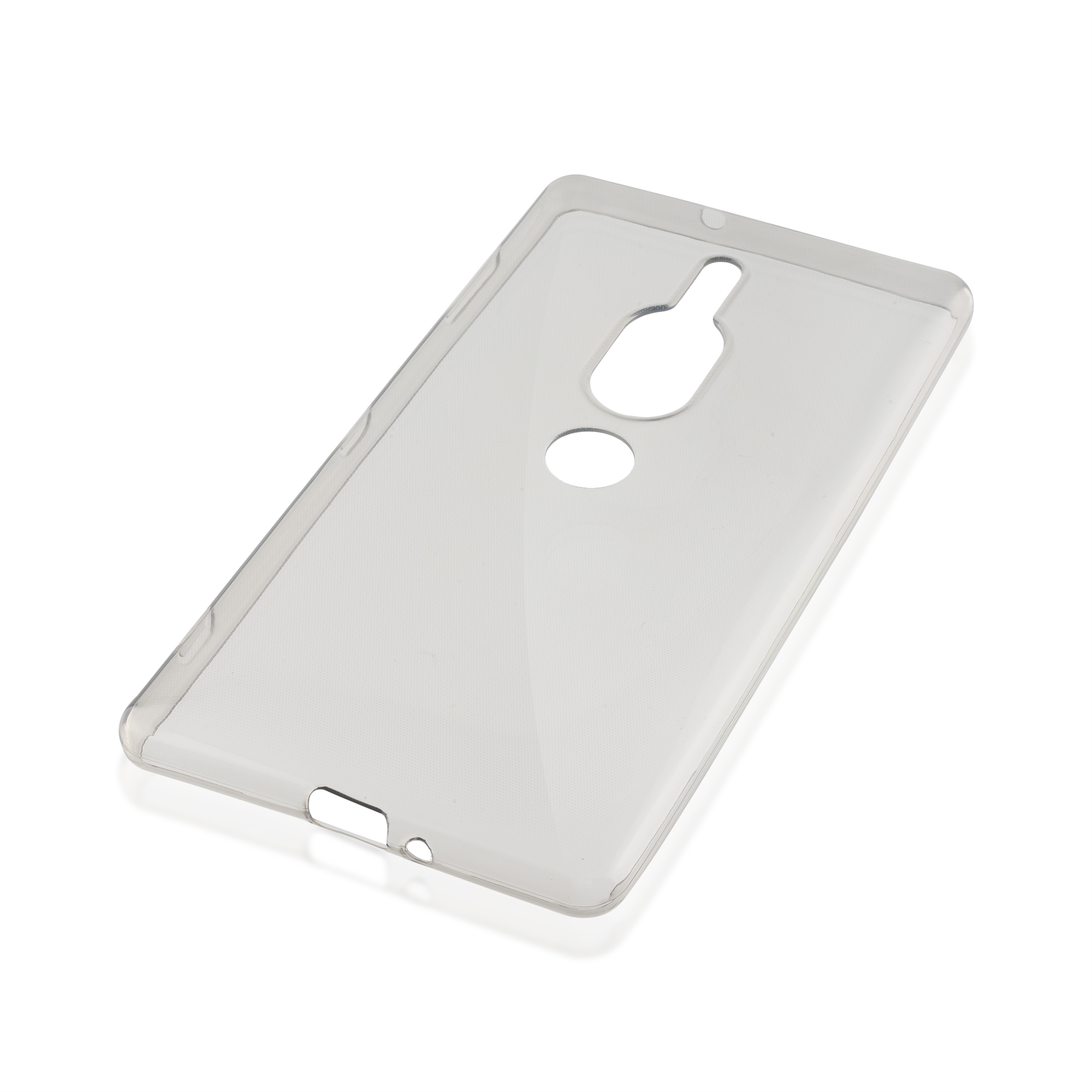 

Brosco XZ2 Premium / Накладка силикон черная, Черный