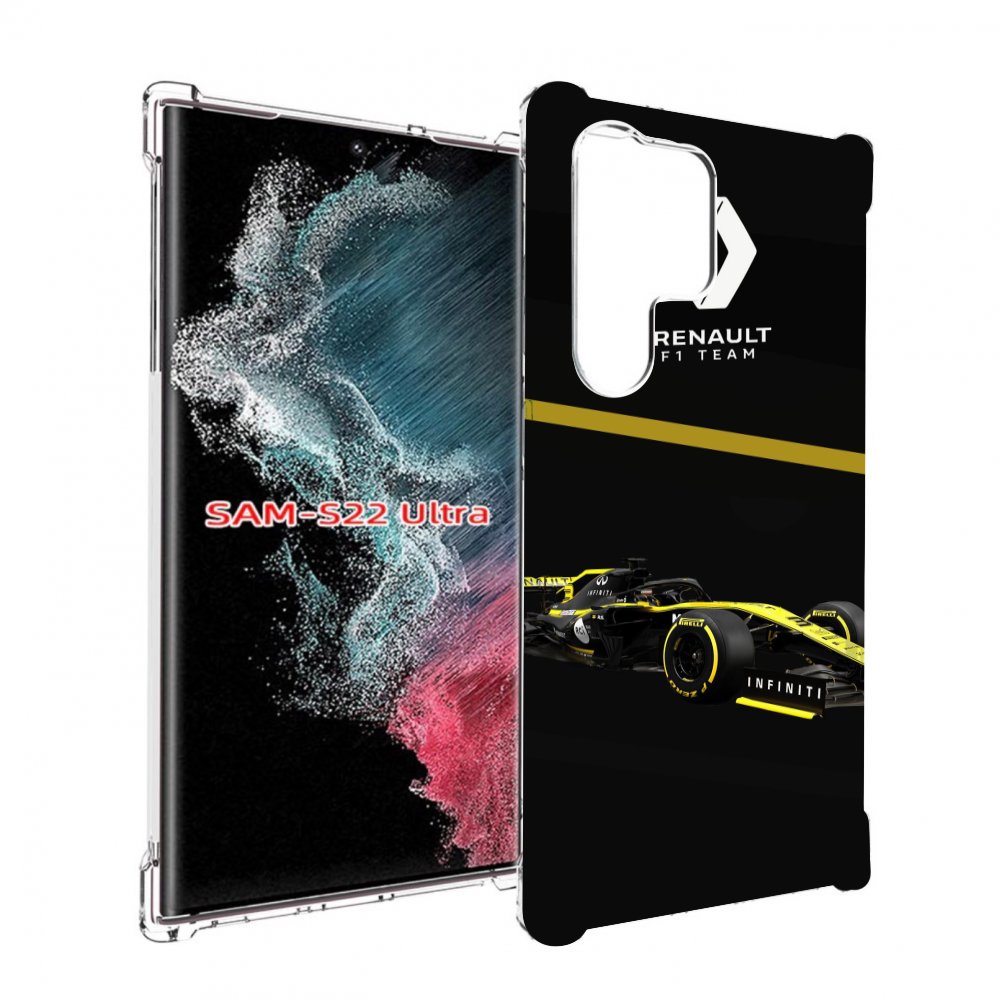 

Чехол MyPads renault 2 для Samsung Galaxy S23 Ultra, Прозрачный, Tocco