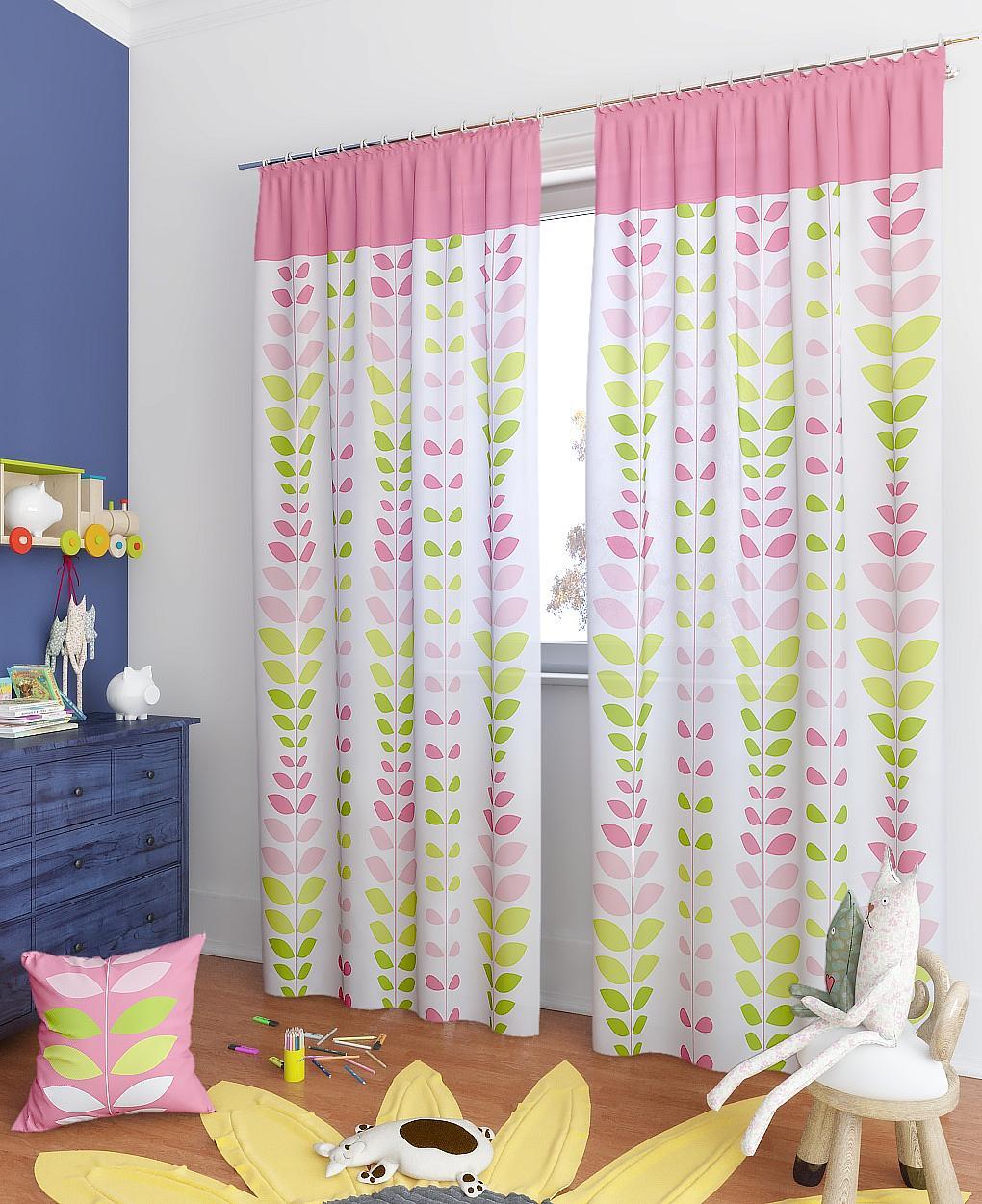 

Комплекты штор AT HOME Вейла-К (роз.) высота 260 см, ширина 150 см, Белый, 940018