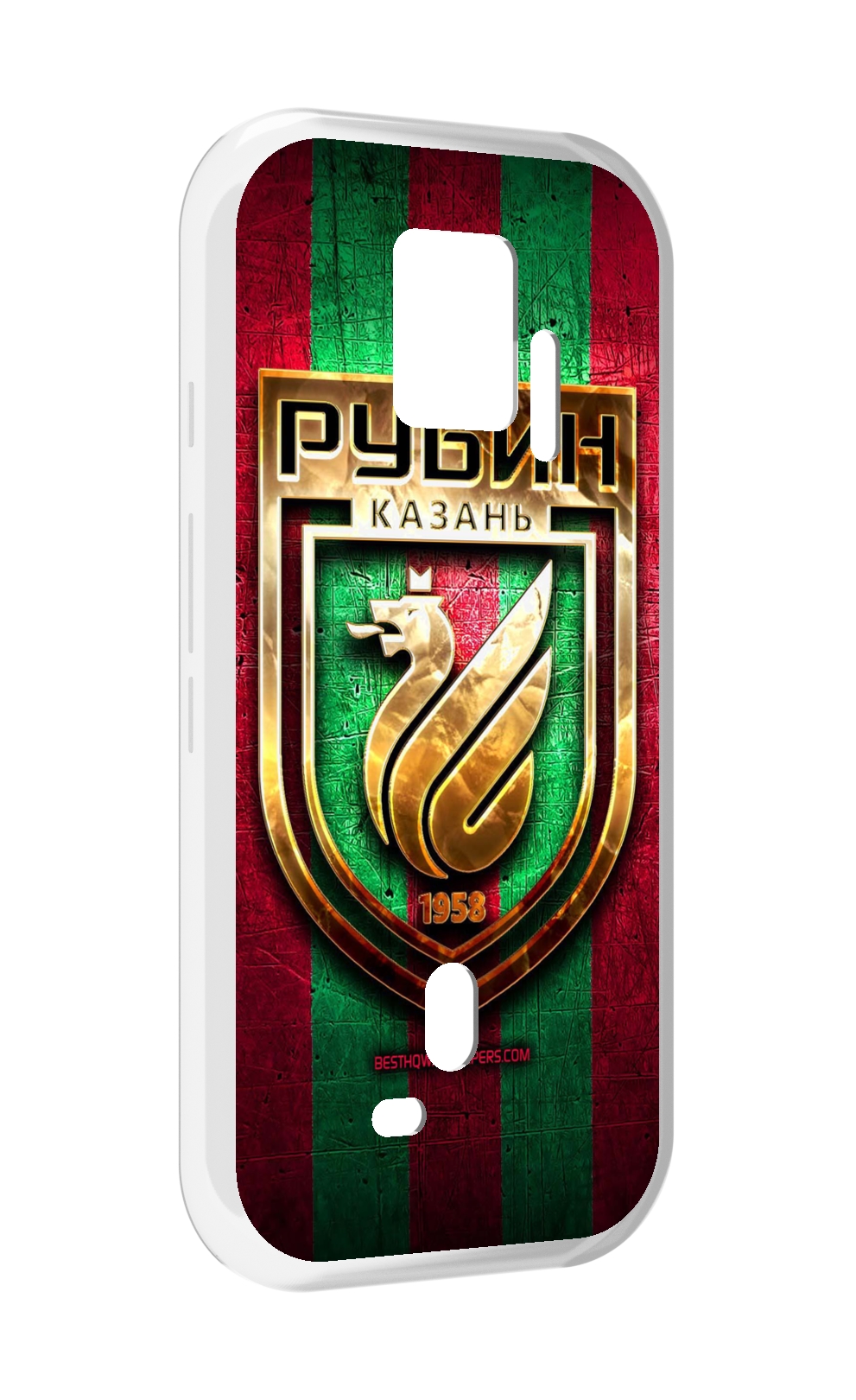 

Чехол MyPads фк рубин казань для ZTE Nubia Red Magic 7S Pro, Прозрачный, Tocco