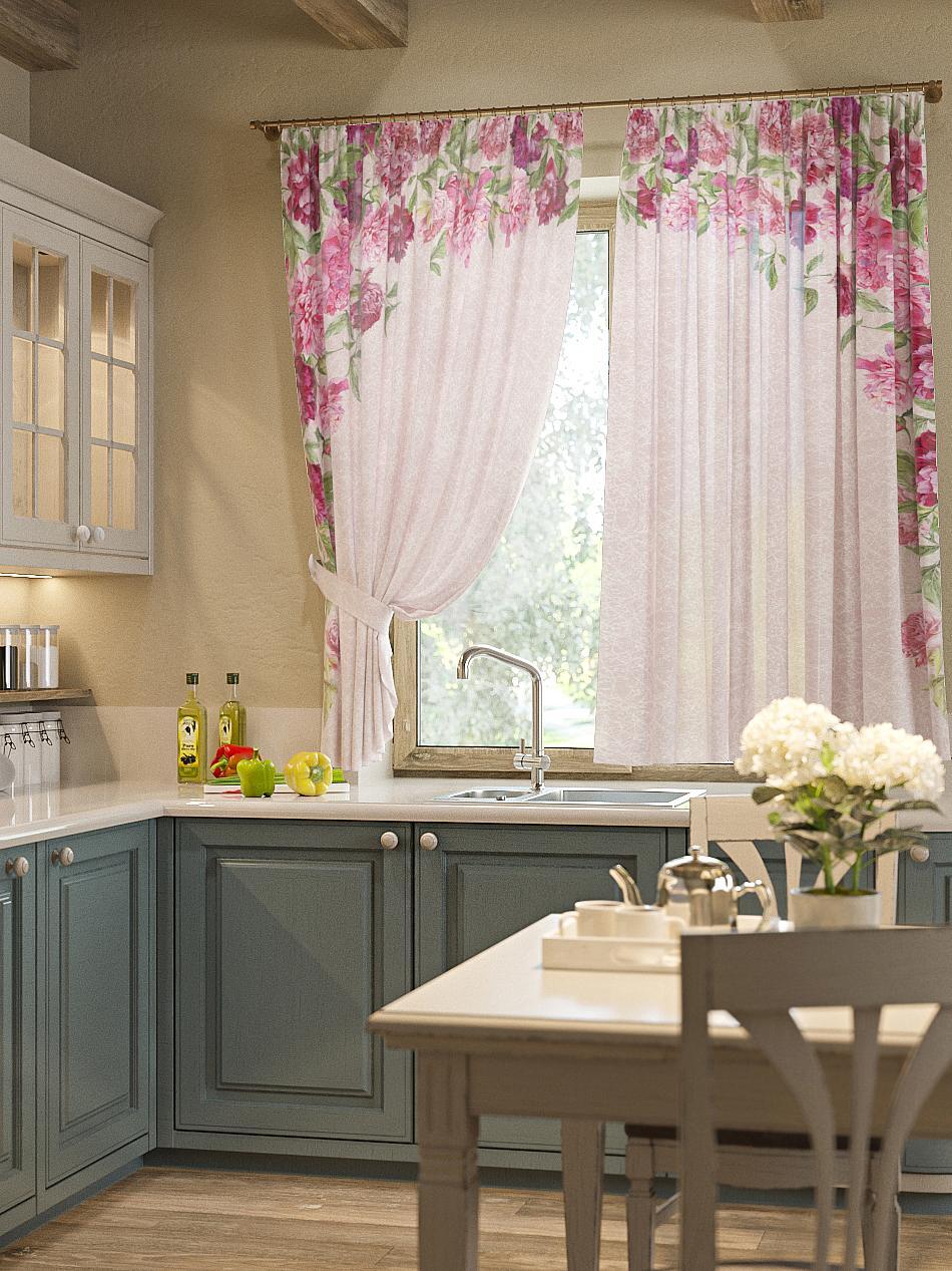 

Комплекты штор AT HOME Динара высота 180 см, ширина 150 см, Красный/бордо, 930195