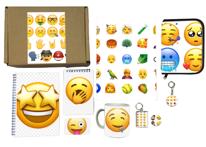 

Бокс GOODbrelok смайлики, эмодзи, emoji №1