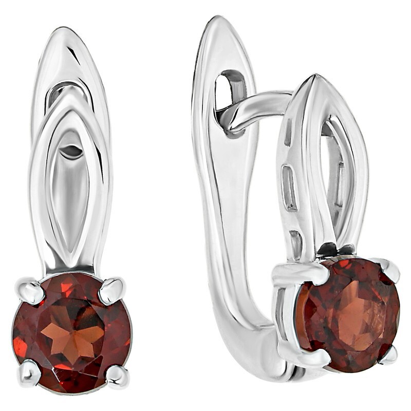 

Серьги из серебра с гранатом LAZURIT-ONLINE 7716NP, 7716NP