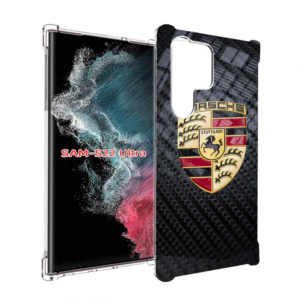 

Чехол MyPads porsche 3 мужской для Samsung Galaxy S23 Ultra, Прозрачный, Tocco
