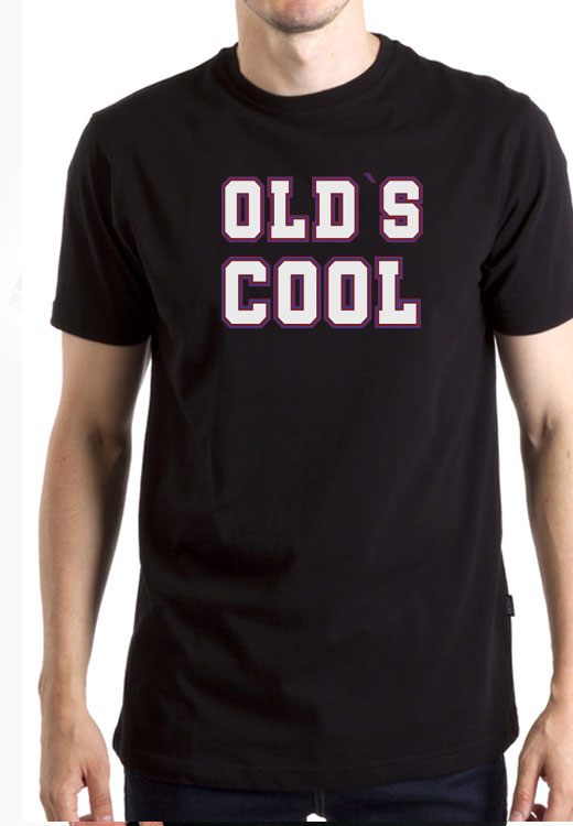 

Футболка унисекс NoBrand Olds Cool черная M, Черный, Olds Cool