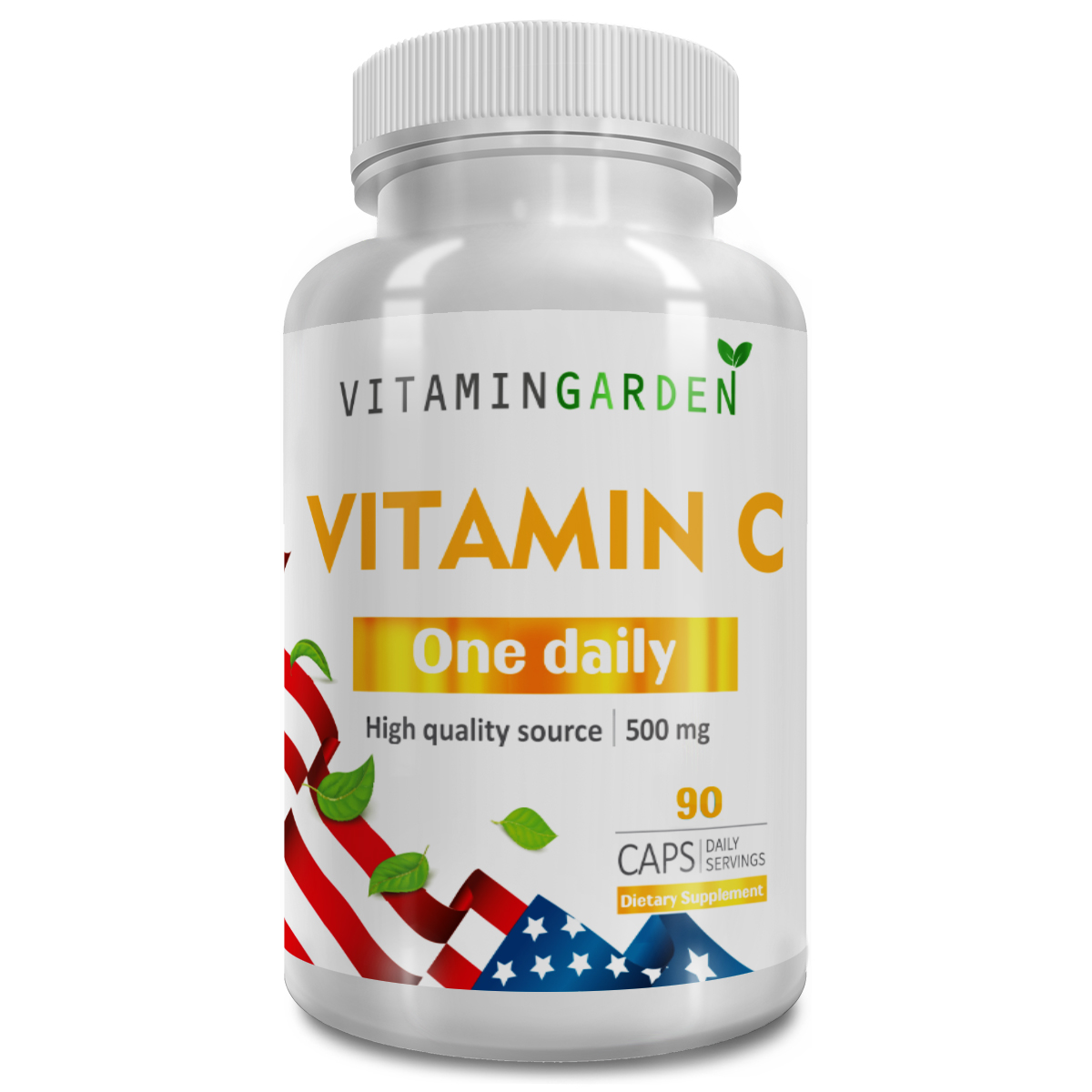 Купить Витамин С VITAMIN GARDEN Vitamin C капсулы 500 мг 90 шт.