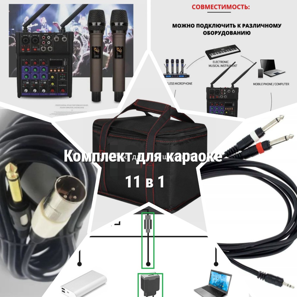 

Микшер для караоке TKL 11в1, R2 11в1