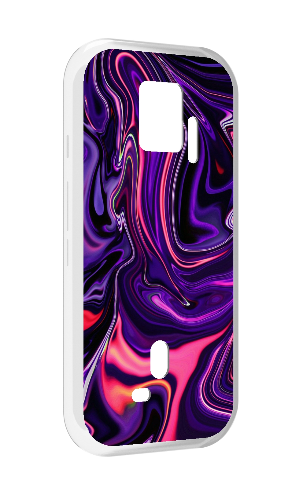 

Чехол MyPads фиолетовые краски для ZTE Nubia Red Magic 7S Pro, Прозрачный, Tocco