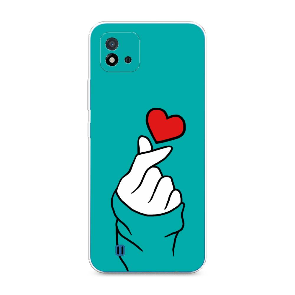 

Чехол Awog на Realme C20 "Маленькое сердечко", Разноцветный, 254850-7