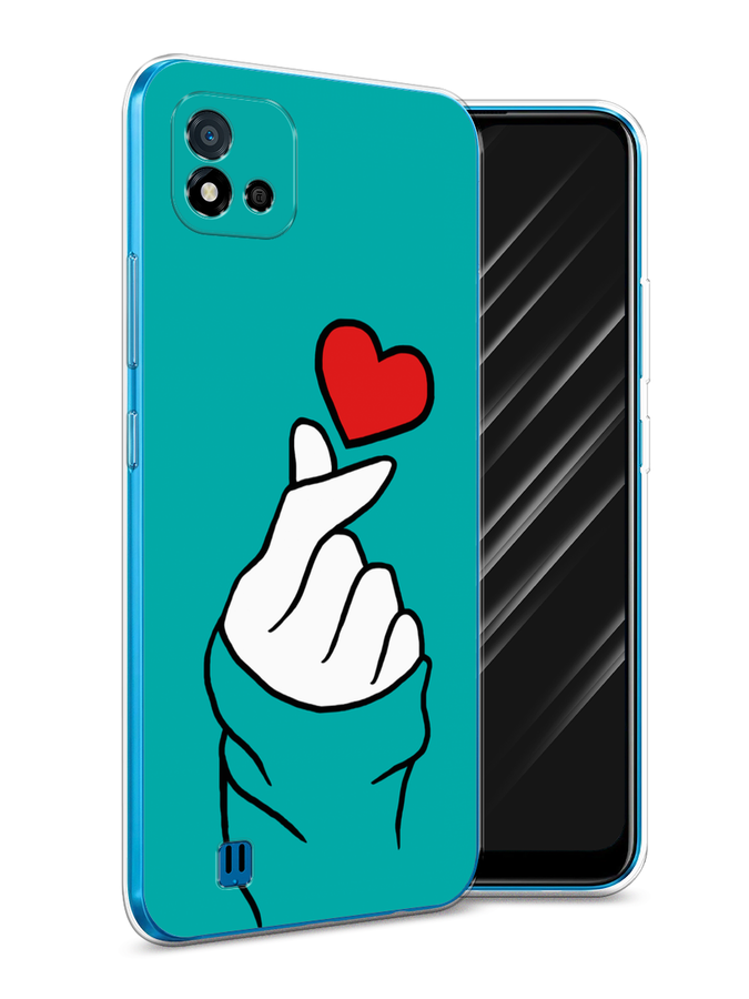 

Чехол Awog на Realme C11 (2021) "Маленькое сердечко", Разноцветный, 257550-7