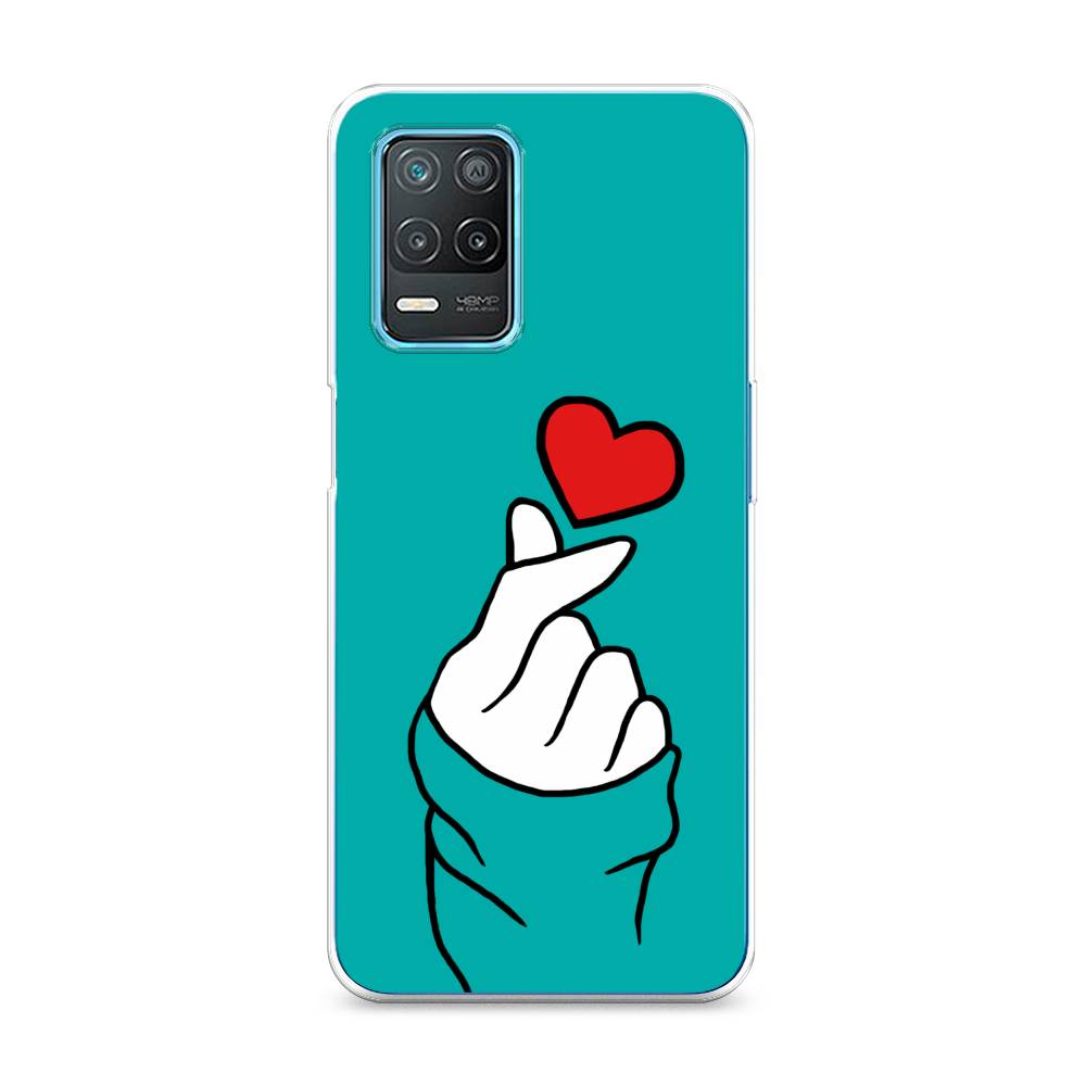 

Чехол Awog на Realme 8 5G/Narzo 30 5G "Маленькое сердечко", Разноцветный, 257050-7
