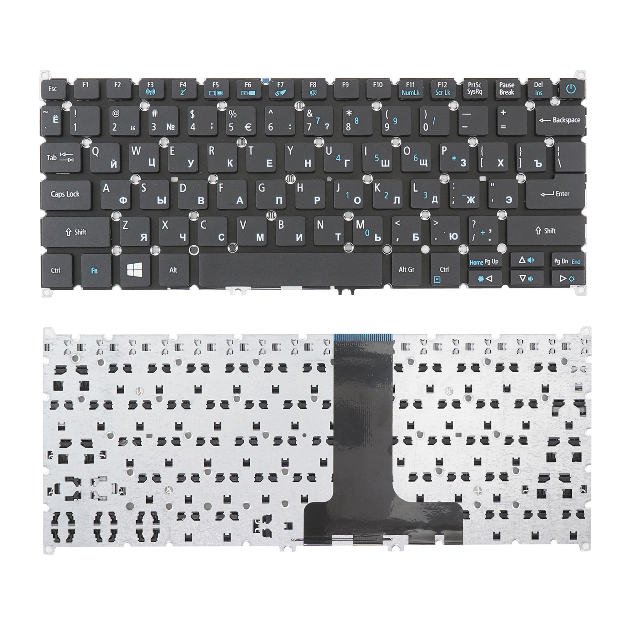 

Клавиатура Azerty для ноутбука Acer Acer Aspire ES1-132, ES1-132-C37M, 6B.GG2N7.029
