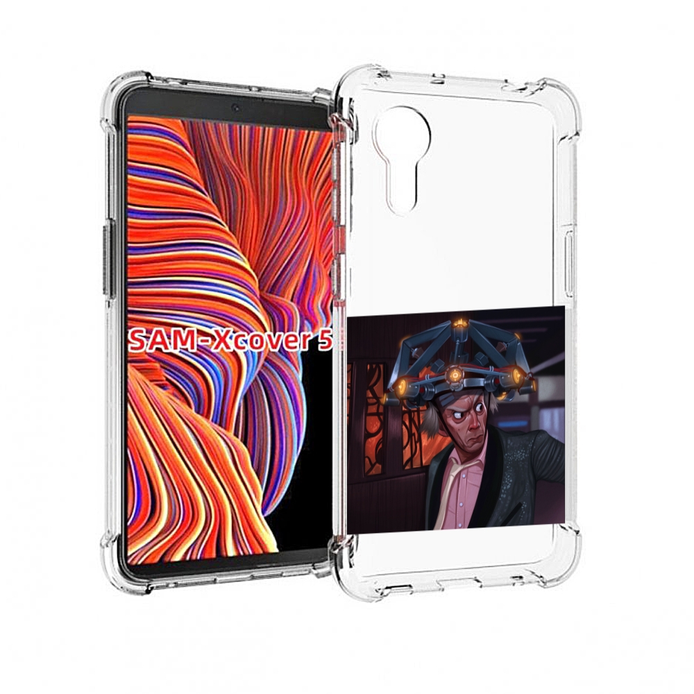 

Чехол MyPads назад-в-будущее для Samsung Galaxy Xcover 5, Прозрачный, Tocco