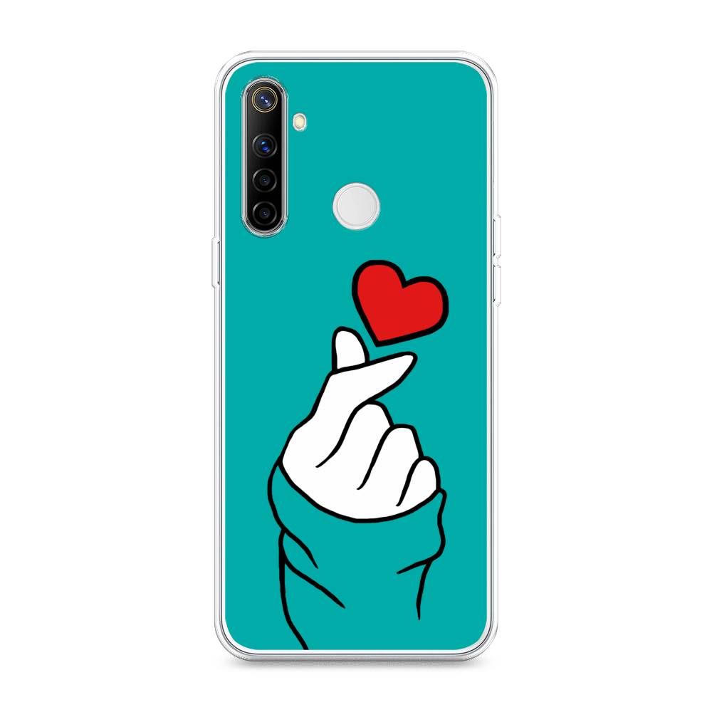 

Чехол Awog на Realme 6i "Маленькое сердечко", Разноцветный, 252950-7