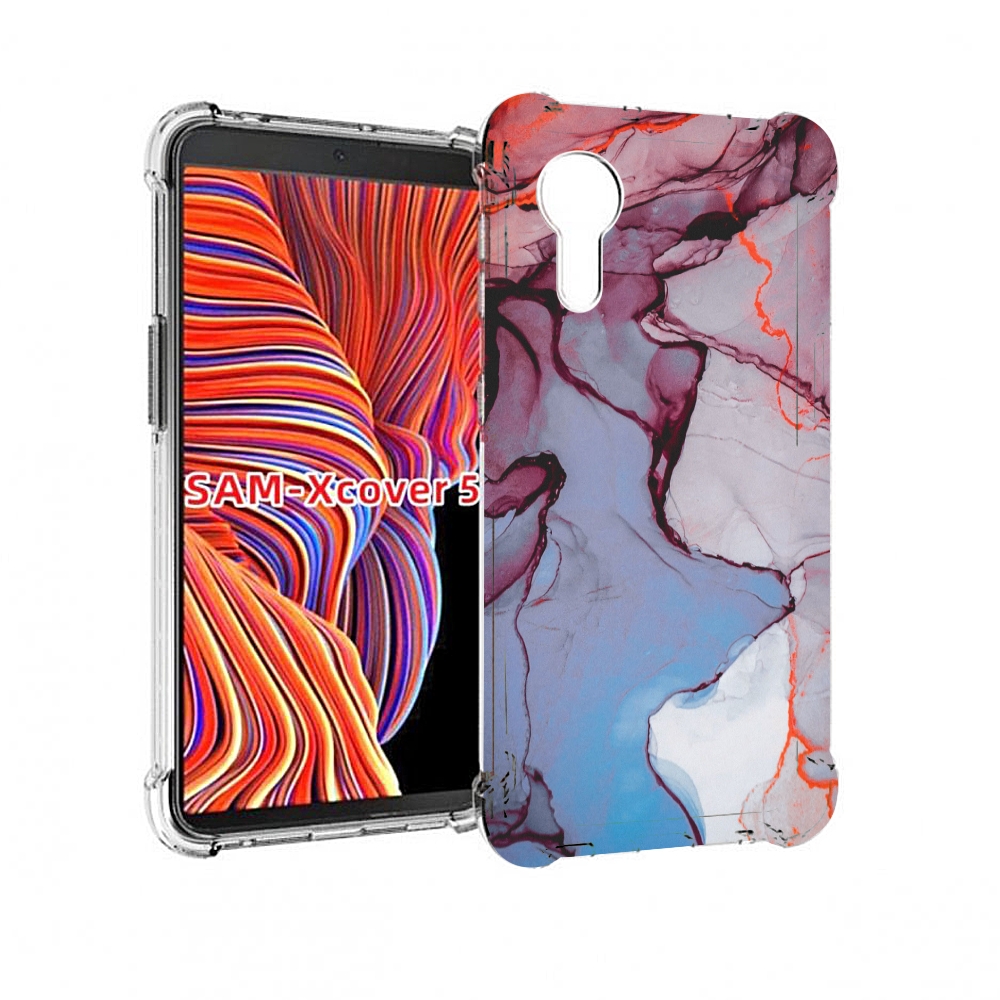 

Чехол MyPads мраморный рисунок для Samsung Galaxy Xcover 5, Прозрачный, Tocco