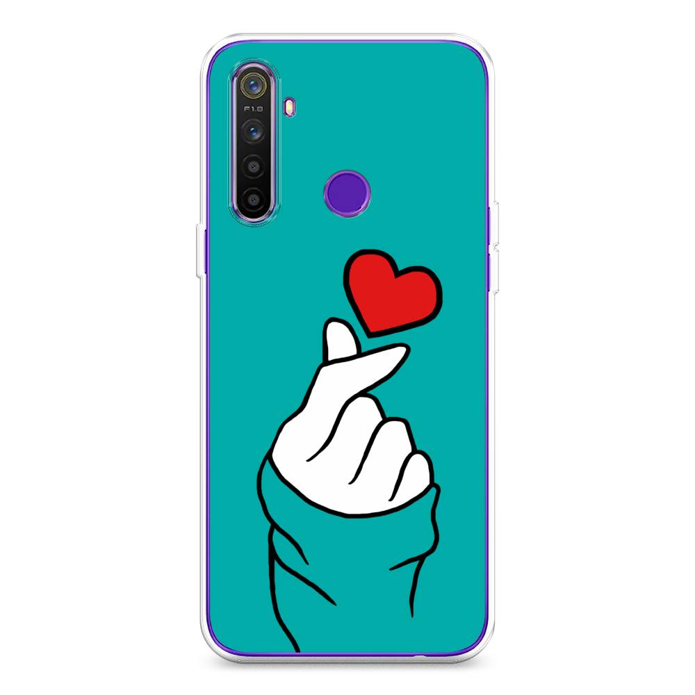 

Чехол Awog на Realme 5 "Маленькое сердечко", Разноцветный, 251550-7