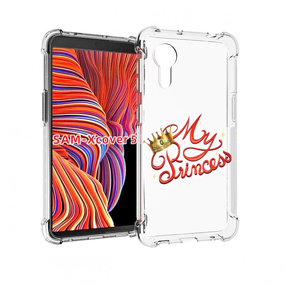 

Чехол MyPads моя-принцесска детский для Samsung Galaxy Xcover 5, Прозрачный, Tocco
