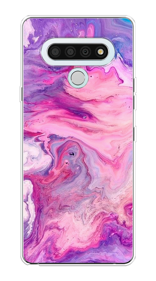 

Чехол на LG Stylo 6 "Нежно-розовая абстракция", Розовый, 84550-3