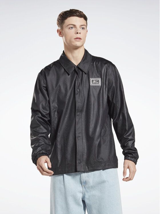 

Ветровка мужская Reebok 0000301155805 черная M, Черный, 0000301155805