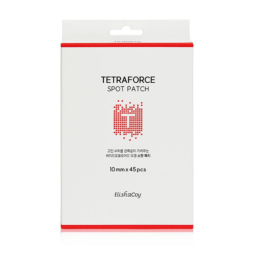 

Патчи для проблемной кожи с гидроколлоидом ElishaCoy tetraforce spot patch, гидроколлоидные