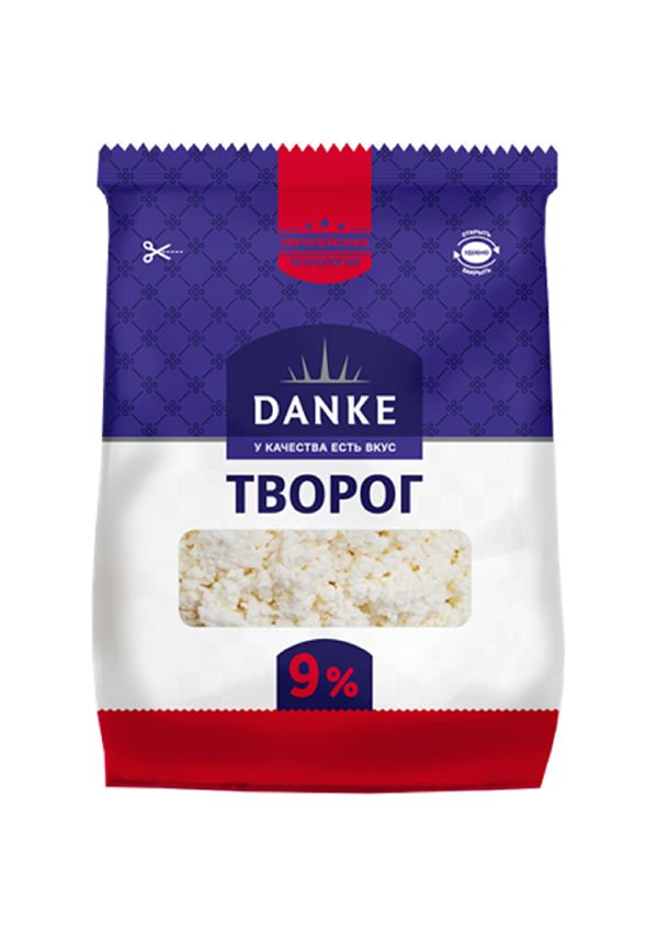 

Творог Danke 9% 300 г