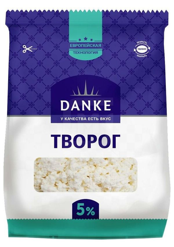 

Творог рассыпчатый Danke 5% 300 г